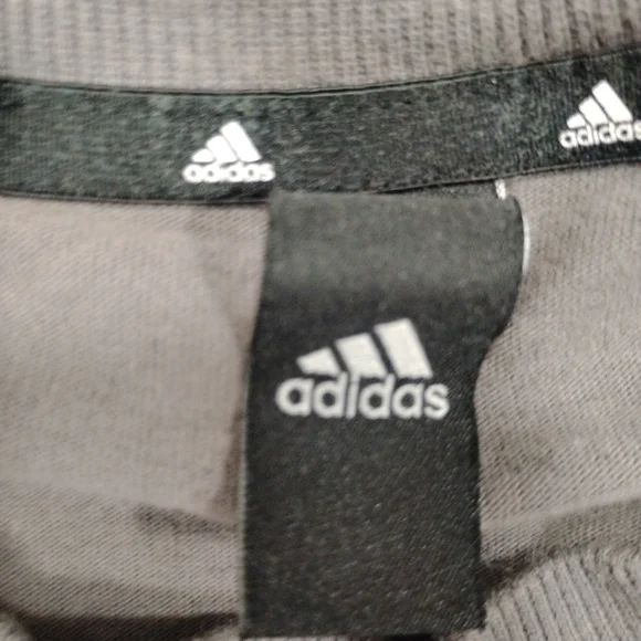 Adidas Gray Men's Shirt - Picture 4 of 5